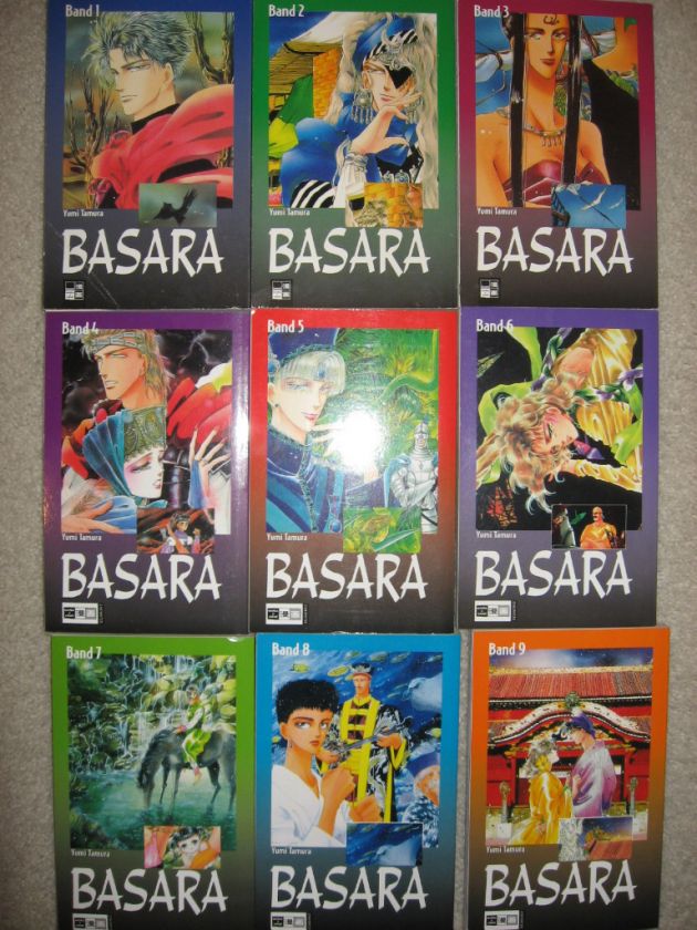 German language   Basara Volumes 1 9, ages 13 16  