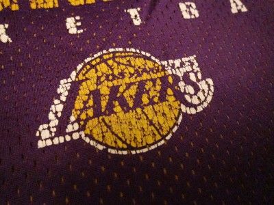 Vtg 1990s Nike Mens Kobe Bryant Los Angeles Lakers Warmup Reversible 