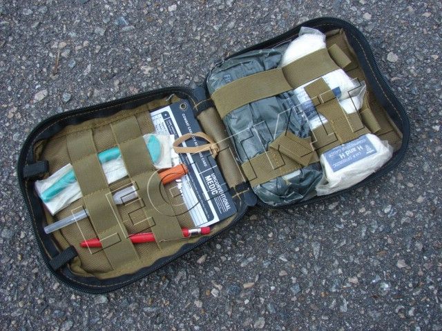   Assault Kit (CCRK) in Coyote Brown USMC First Aid Medical Medic  