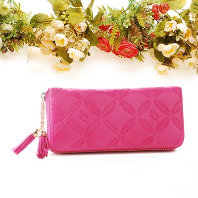 new Printing quality women lady zip around wallet purse  
