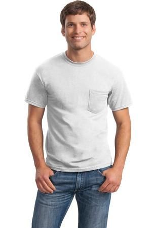 NEW Gildan Ultra Blend 50/50 Pocket T Shirt. 8300  
