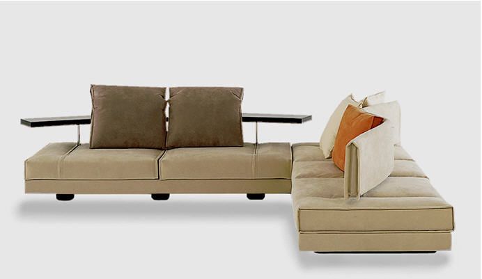 SAPORITI ITALIA, AVEDON SOFAS (2 Loveseats, 1 Large)~  