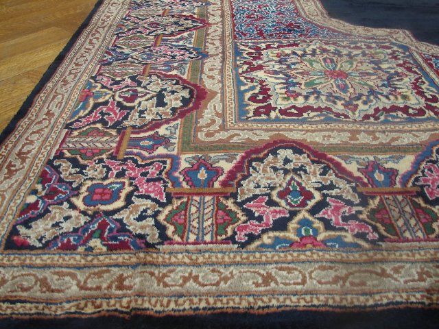 SIGNED AUTHENTIC 8X11 PERSIAN KERMAN RUG  