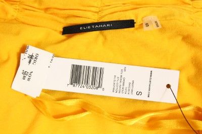 NEW ELIE TAHARI KRISTY KNIT CROWN GOLD TANK TOP $98  