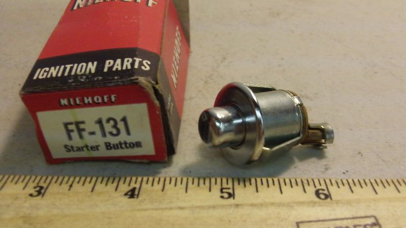 Niehoff FF 131 Starter Button for 6V, 12V, & 24V System  