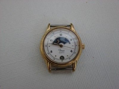 SUPER VINT. TIMEX LADIES MOONPHASE WATCH