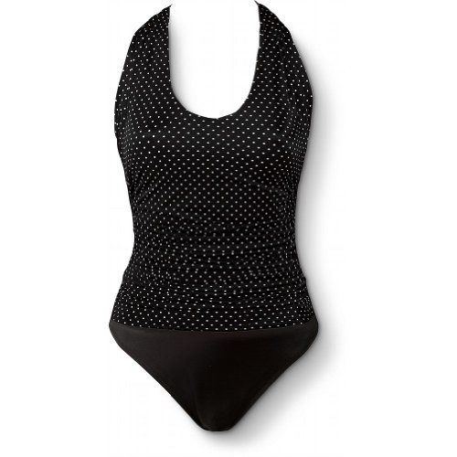 NWT MIRACLESUIT Black Swim Bathing Suit 1 Piece Underwire Plus Size 