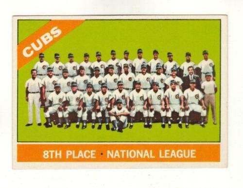 1966 Topps #204 * Chicago Cubs Team Card * NrMt  