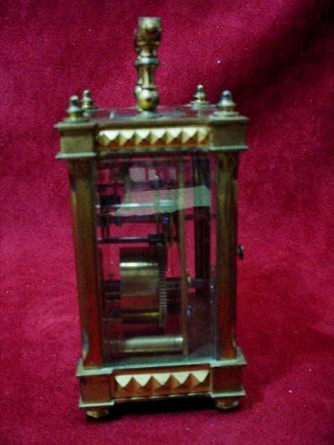 ANTIQUE FRENCH CARRIAGE CLOCK MARSHALL FIELDS CHICAGO  