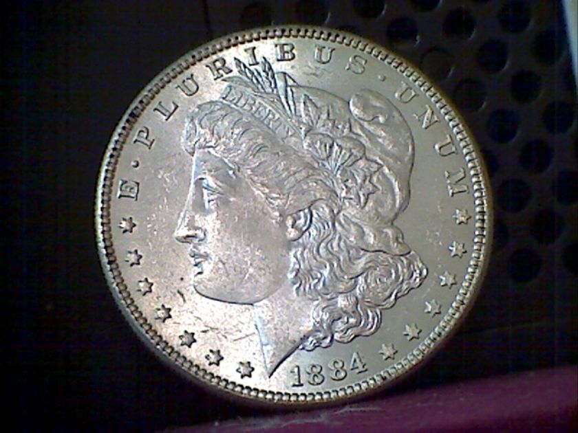Morgan Silver Dollar   1884 Choice Uncirculated  