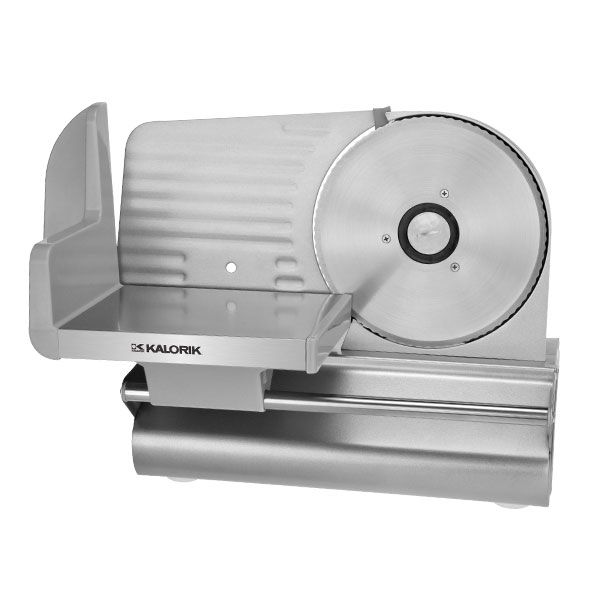 Kalorik Silver 200 Watt Electric Meat Slicer, AS 27222  