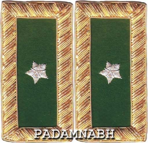 ARMY BRIGADIER GENERAL 1 STAR RANK SHOULDER BOARDS (SB 007)  