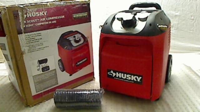 Husky 1.5 gallon Air Scout Compressor   EQ HAC 110 TADD  