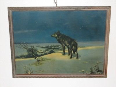   WOLF Litho VICTOR KOWALSKI Radio Picture Frame Co,Brooklyn NY  