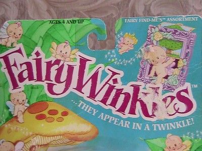 NEW 1993 Kenner Fairy Winkles Peek A Picture Fairies  