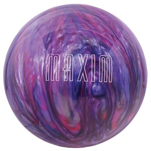 10lb Ebonite Maxim Pink/Purple/Silver Bowling Ball  