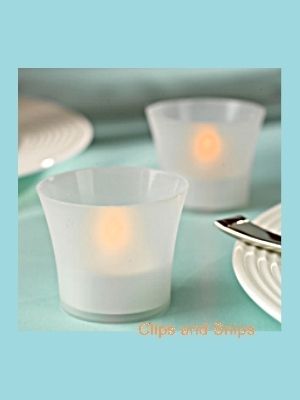 Wilton Flameless Votives Wedding LED Candles Decoration  