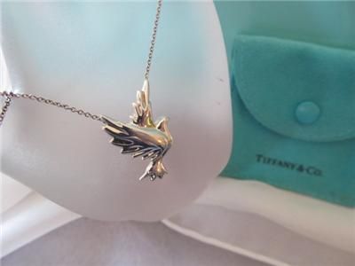 Tiffany & Co. Paloma Picasso Dove S/Silver Necklace  