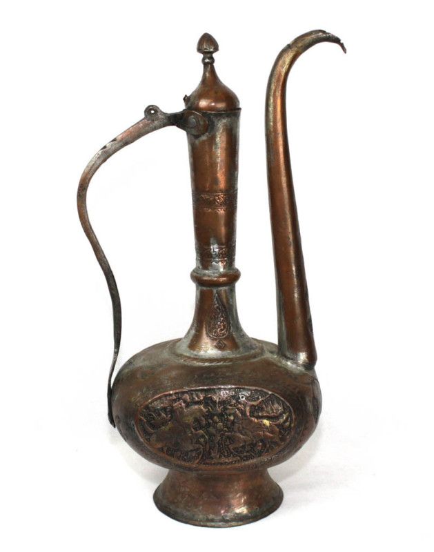 ANTIQUE ARABIC ISLAMIC PERSIAN SAFAVID PITCHER EWER JUG  