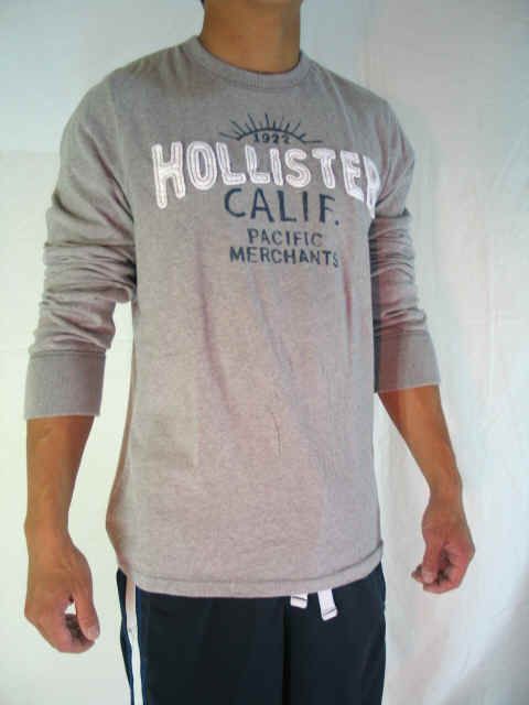 Hollister California Pacific Merchants L/S T Shirt L  