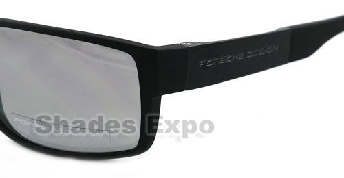 NEW PORSCHE SUNGLASSES P 8464 D BLACK P8464 AUTH  