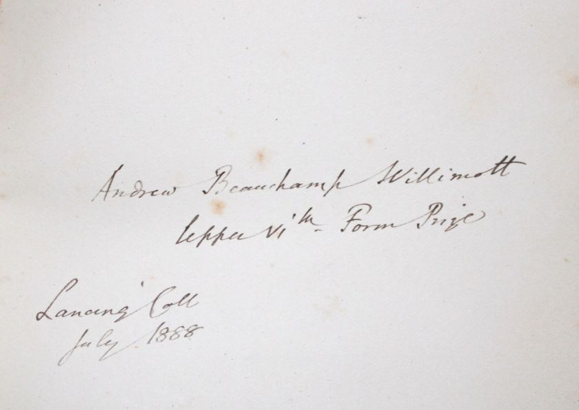 Kingsley also received letters from Thomas Huxley in 1860 and later in 