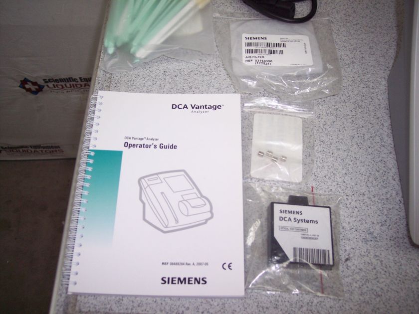 54138   Siemens DCA Vantage Analyzer