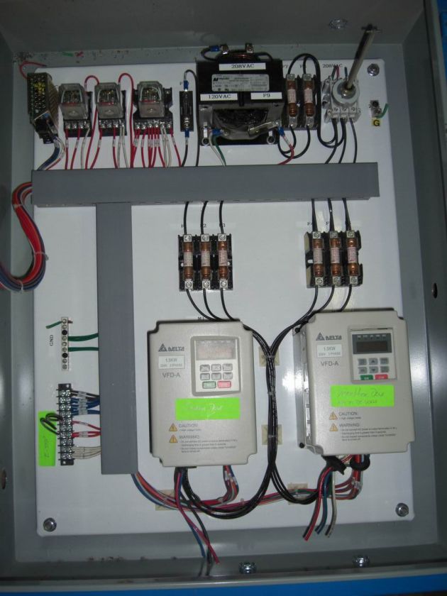 ELECTRIC COMPONENTS DELTA ELECTRIC CONTROL CABINET, Click to view 