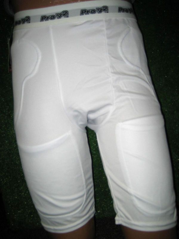 YOUTH Pro v2 5 Pocket Football Girdle   White  