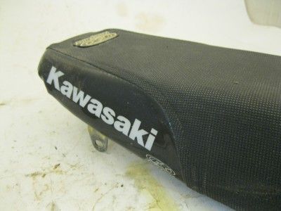 1994 Kawasaki KX 80 Seat Black Gripper Seat Used Bike  
