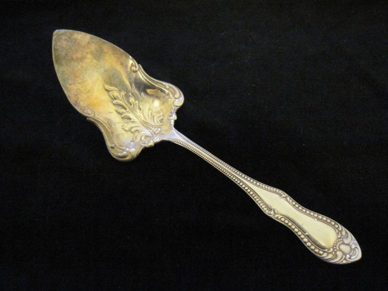 Quaker Valley MFG CO. RARE SILVERPLATED SERVING SPOON  