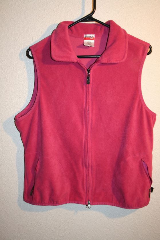 Womens Danskin Now Fleece Vest Size XL (16/18)  