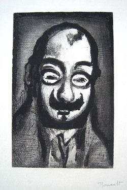 GEORGES ROUAULT Signed Original Vintage 1928 Etching  