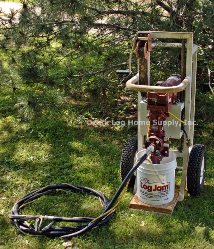 Used Sashco Snorkler Log Home Chinking or Caulking Pump  