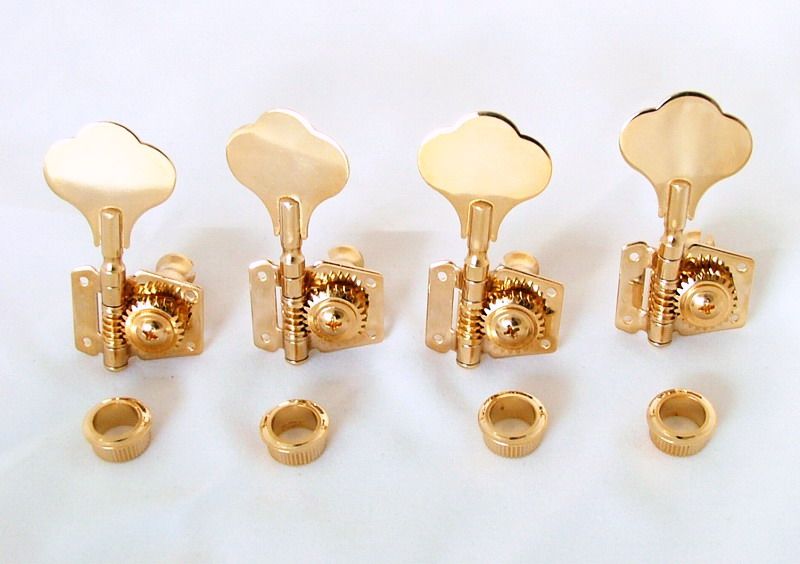 Gold Open Frame Bass Tuners Machine Head  