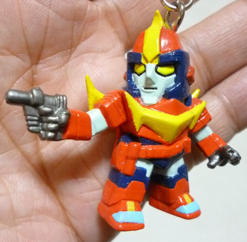   Banpresto Keychain 70s Sunrise SF Super Robot Anime Zambot 3 Key Ring