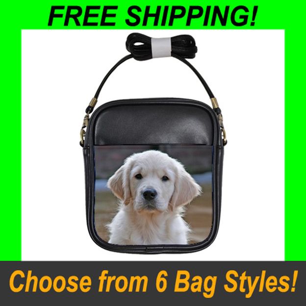 Golden Retriever Dog   Sling, Tote & Recycle Bags (6 Styles)   RT1348 