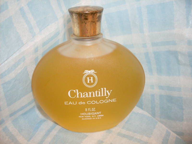 BIG VINTAGE CHANTILLY EAU DE COLOGNE HOUBIGANT 8ozSPLAS  