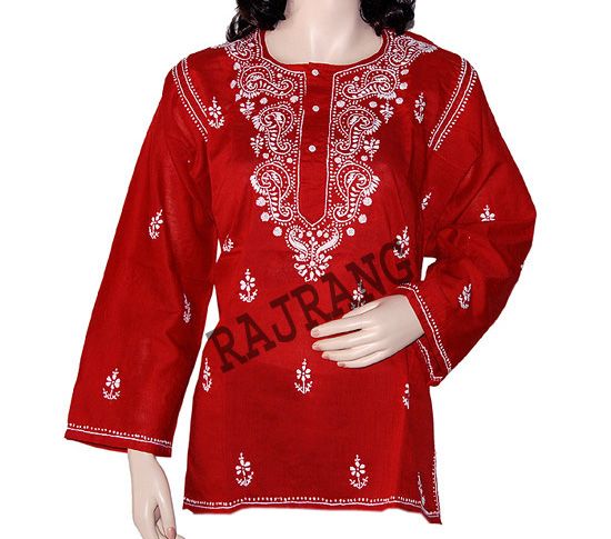   Lot Of 5 Womens Multi Color Embroidered Kurta Boho t Shirts Top Blouse