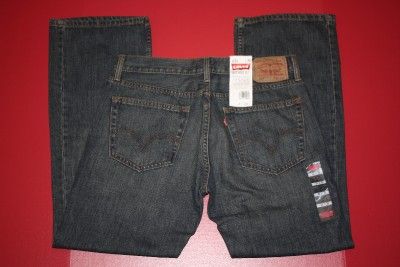 NWT MENS LEVIS 527 BOOT CUT JEANS SIZE 36X30 #650  
