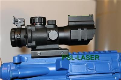 Military Grade 4X32 Dual Illuminated Rifle Scope With backup back up 