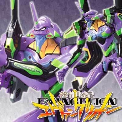 EVANGELION 1 TEST TYPE EVA 01 NEON ACTION FIGURE AQ488  