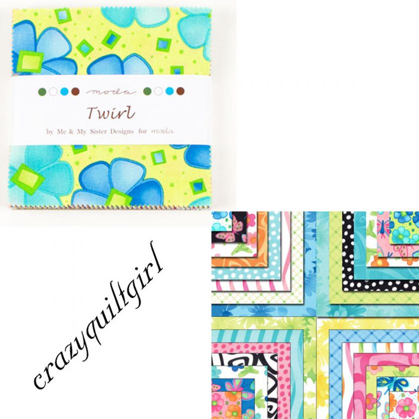 TWIRL Charm Pack by Me & My Sister Designs for Moda Fabrics 