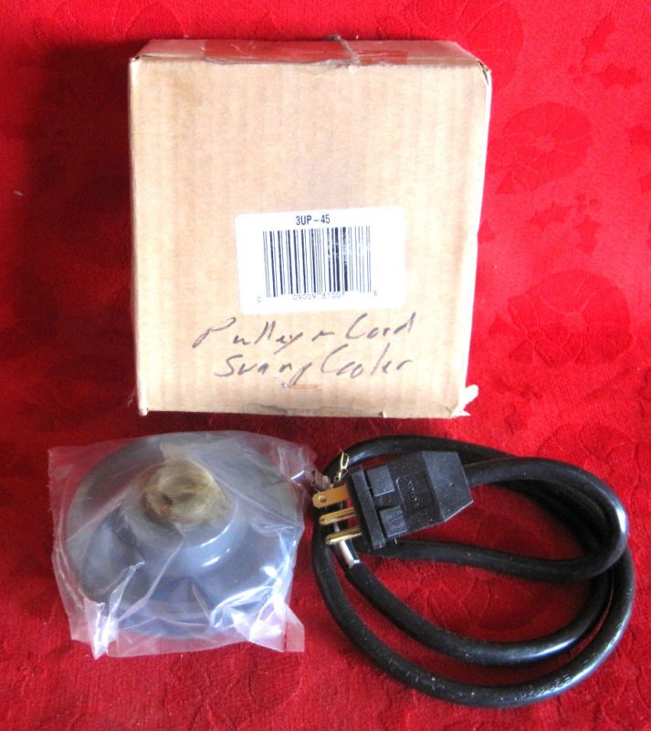 MAUREY SWAMP COOLER PULLEY & CORD KIT * NEW IN BOX  