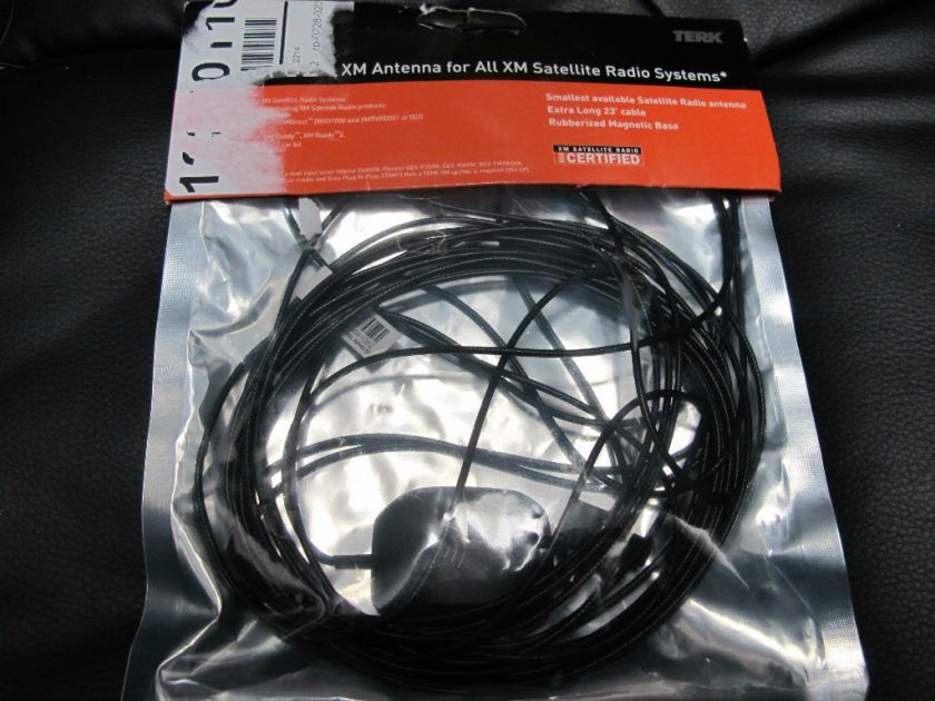 Terk XMicro2 XM Satellite Radio Antenna Cable NEW  