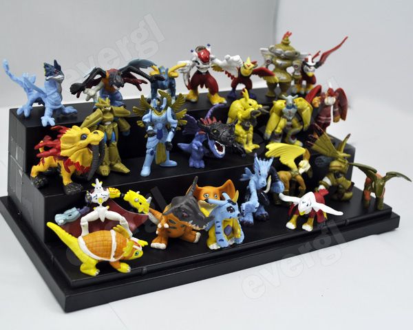 Lot 24 Digimon Figures Magnamon Seraphymon Armadillomon Digmon 