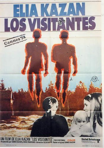 ej67 THE VISITORS ELIA KAZAN SCI FI orig 1sh POSTER SPA  