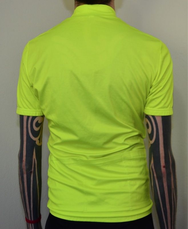 Assos neon yellow jersey vintage Large   made in Switzerland  