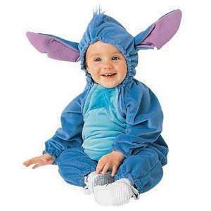 DISNEY COSTUME STITCH INFANT 12 MONTHS BABY CHILD HALLOWEEN LILO BRAND 