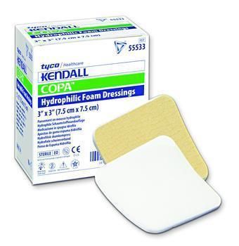 Hydrophilic Foam Dressing  10  3x3.5 Bed Sore Bandages  